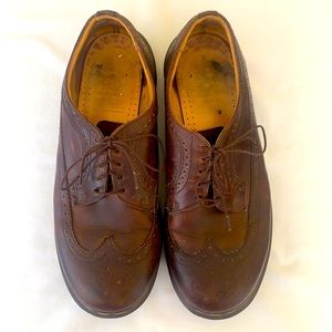 Mens dr martens 3989 brogue brown leather sz 10